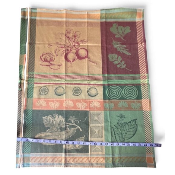 Sur La Table Italian Cotton Jacquard Kitchen Towels Set Of 2 Multicolor 23.5x31 - Picture 9 of 12